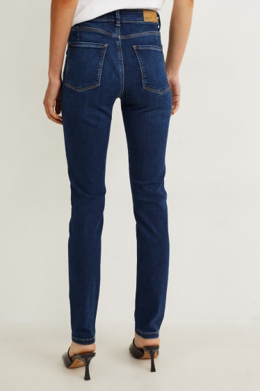 Damen - Slim Jeans - High Waist - Shaping-Jeans - LYCRA® - jeansblau