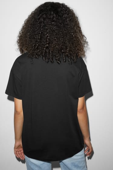 Dames - CLOCKHOUSE - T-shirt - zwart