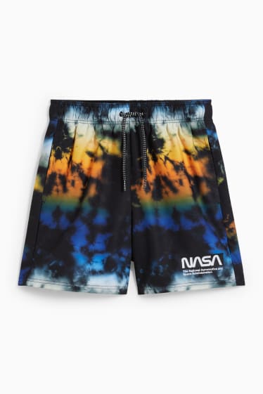Dětské - NASA - koupací šortky - se vzorem - vícebarevný potisk