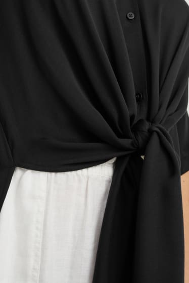 Damen - Kimono - schwarz