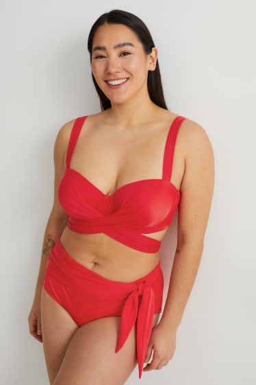 Femmes - Haut de bikini à armature - ampliforme - LYCRA® XTRA LIFE™ - rouge