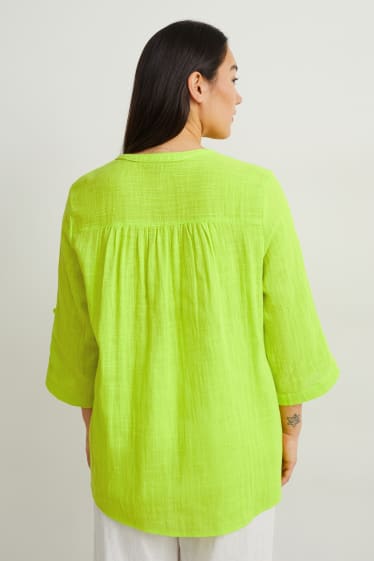 Damen - Bluse - hellgrün