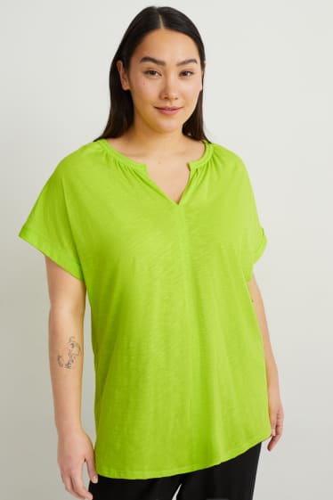 Mujer - Camiseta - verde claro