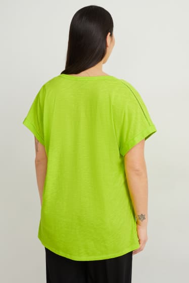 Femmes - T-shirt - vert clair