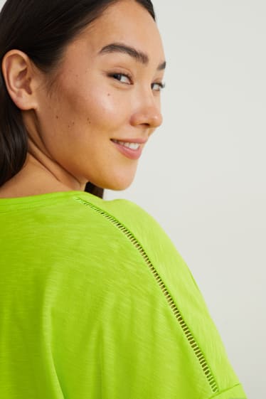 Mujer - Camiseta - verde claro