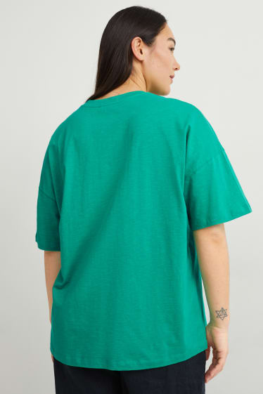 Dona - Samarreta de màniga curta - verd