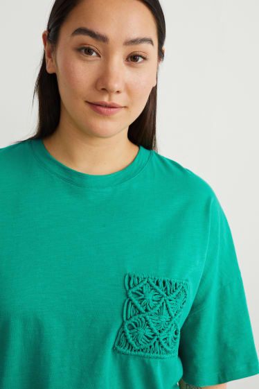 Damen - T-Shirt - grün