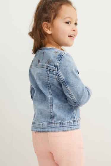 Kinder - Jeansjacke - jeansblau