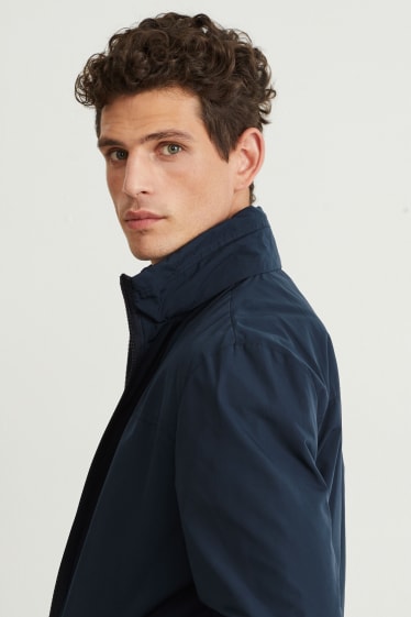 Men - Jacket with hood - dark blue