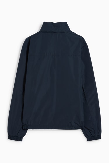 Men - Jacket with hood - dark blue
