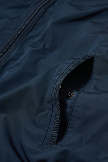 Men - Jacket with hood - dark blue