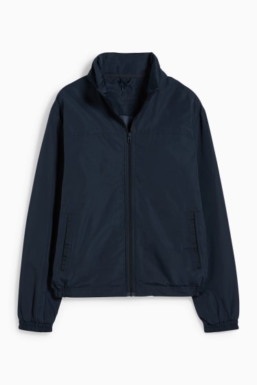 Men - Jacket with hood - dark blue