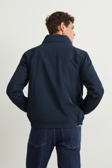 Men - Jacket with hood - dark blue