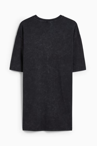 Dona - CLOCKHOUSE - vestit de samarreta de màniga curta - negre