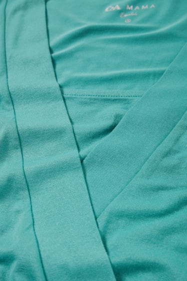 Donna - Top per allattamento - verde