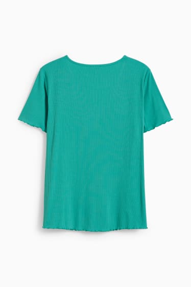 Mujer - Camiseta - verde claro
