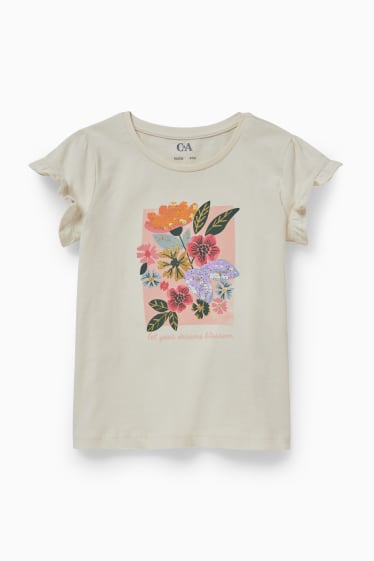 Enfants - T-shirt - blanc crème