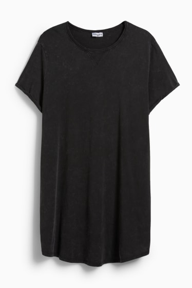 Women - CLOCKHOUSE - T-shirt dress - black
