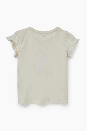 Bambine - T-shirt - bianco crema