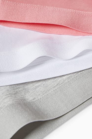 Nena - Paquet de 3 - bustier - blanc/salmó