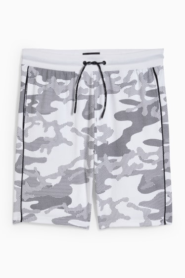 Herren - Sweatshorts - weiß