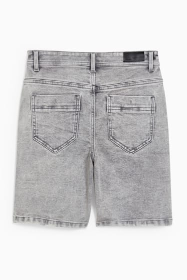 Enfants - Short en jean - jean gris clair