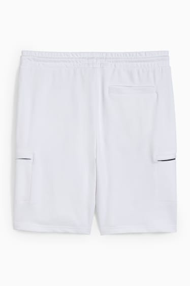 Men - Sweat shorts - white