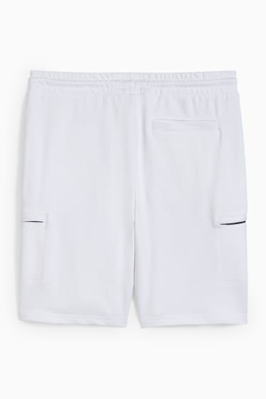 Herren - Sweatshorts - weiss