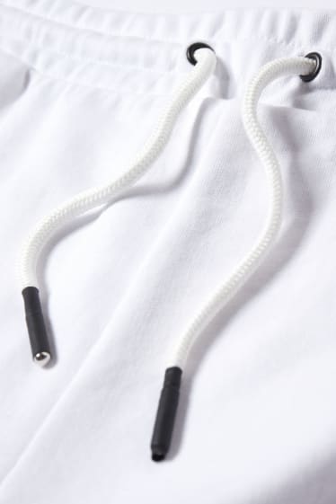 Men - Sweat shorts - white