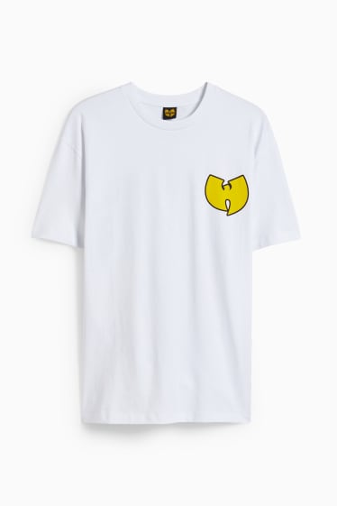 Hombre - Camiseta - Wu-Tang - blanco