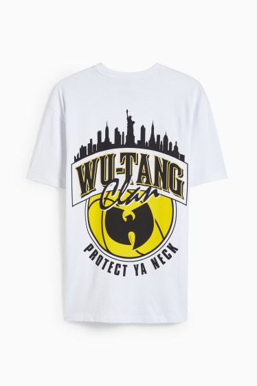 Hombre - Camiseta - Wu-Tang - blanco