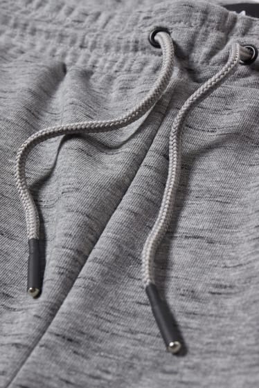Men - Sweat shorts - gray-melange
