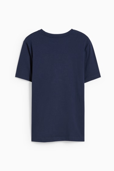 Kinder Jungen - Kurzarmshirt - dunkelblau