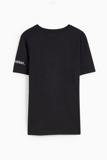 Kinder Jungen - PlayStation - Kurzarmshirt - schwarz
