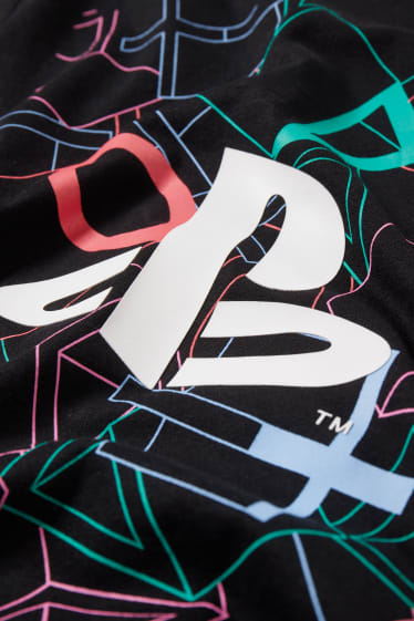 Kinder Jungen - PlayStation - Kurzarmshirt - schwarz