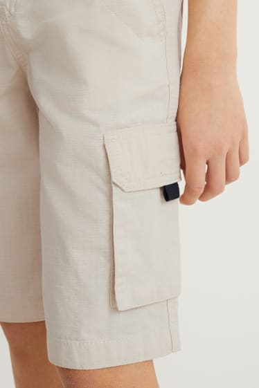 Kinder Buben - Shorts - hellbeige