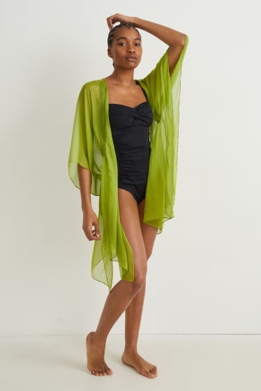 Damen - Kimono - grün
