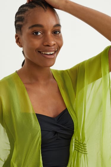 Damen - Kimono - grün