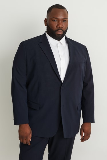 Hommes - Veste de costume - regular fit - Flex  - bleu foncé