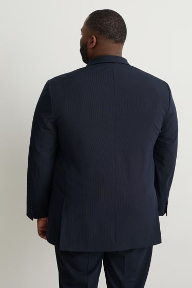 Hommes - Veste de costume - regular fit - Flex  - bleu foncé