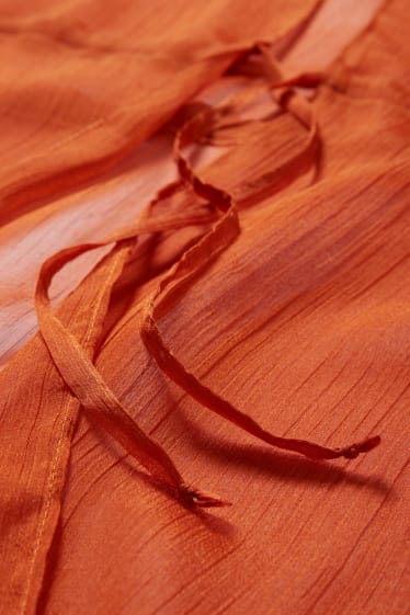 Dámské - Kimono - tmavě oranžová