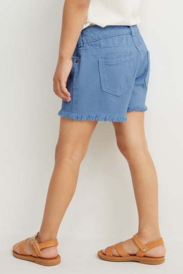 Children - Denim shorts - blue