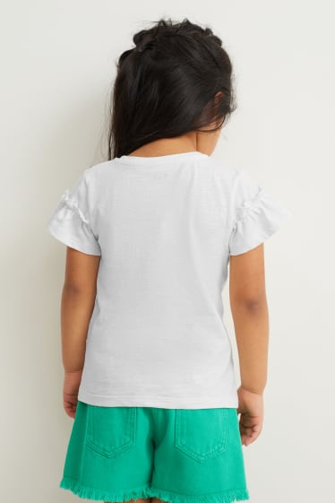 Bambine - T-shirt - bianco crema