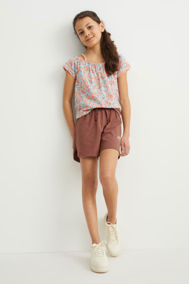 Nena - Paquet de 2 - shorts - marró
