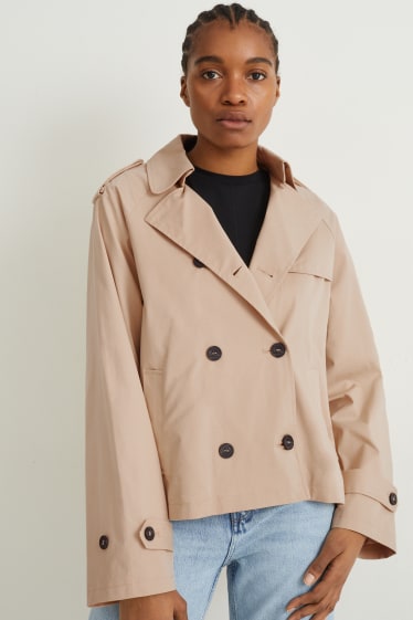 Damen - Jacke - beige