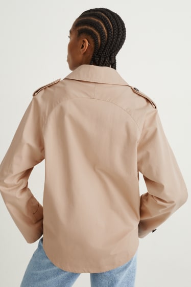 Damen - Jacke - beige