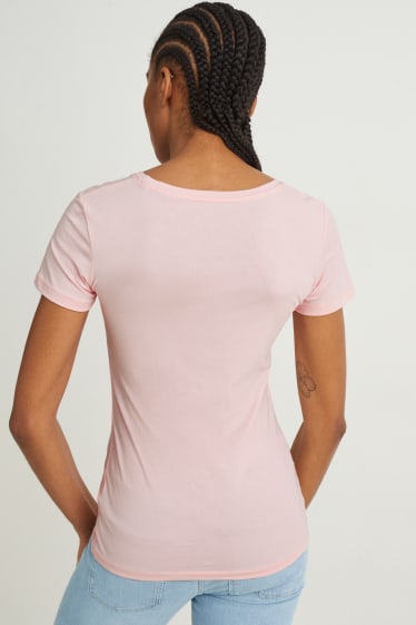 Women - Basic T-shirt - rose