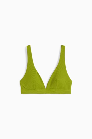 Dona - Top de biquini - triangulars - enconxats - LYCRA® XTRA LIFE™ - verd