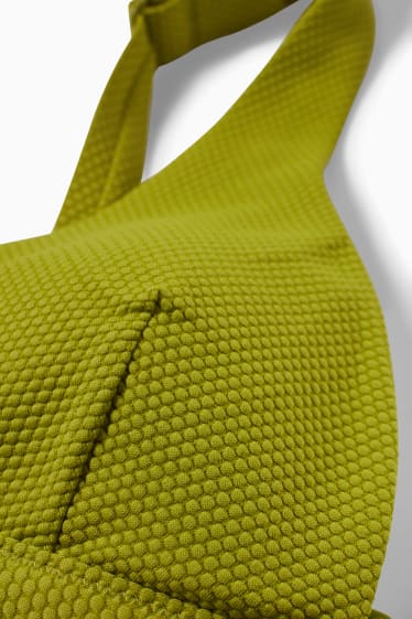 Dona - Top de biquini - triangulars - enconxats - LYCRA® XTRA LIFE™ - verd