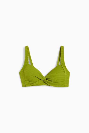 Damen - Bikini-Top - Bandeau - wattiert - LYCRA® XTRA LIFE™ - grün
